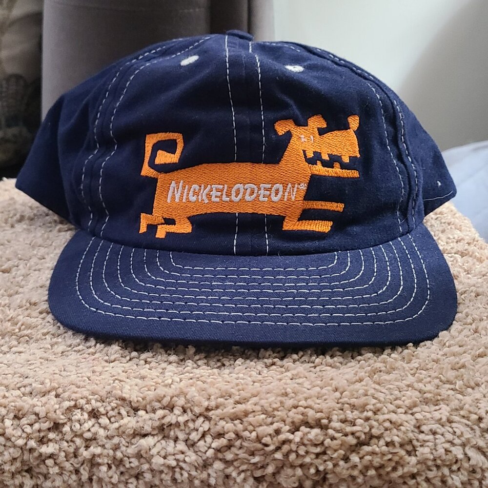 Vintage 90's Nickelodeon Snapback Hat